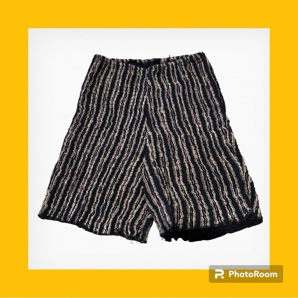 Free People High Waisted Striped Shorts XS